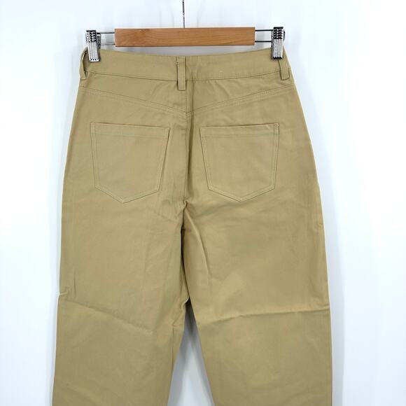 BILLIE the Label Cropped Devon Pants in khaki Size 2 - Picture 7 of 9